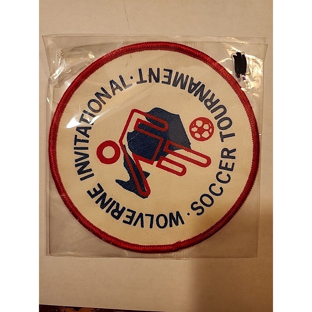 WOLVERINE INVITATIONAL Michigan Soccer Tournament Patch New & Sealed